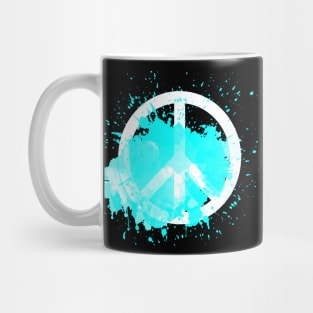 Peace of a Rainbow - Cerulean Mug